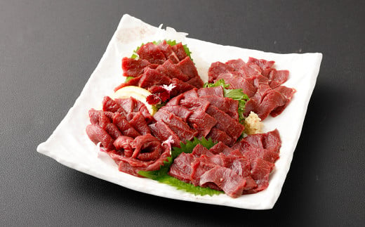 【フジチク ふじ馬刺し】カット不要！ 切れてる馬刺し！ 50g×6人前 合計300g 馬肉 馬刺し 馬刺 肉 お肉 冷凍 熊本県 上天草市 1599314 - 熊本県上天草市