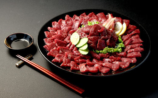 【フジチク ふじ馬刺し】馬刺し 上赤身（800g） 馬肉 馬刺 赤身 タレ付き 肉 お肉 冷凍 熊本県 上天草市