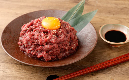 【フジチク】国産 馬刺し ユッケ 50g×12 合計600g 馬肉 馬刺し 馬刺 ユッケ タレ付き 肉 お肉 冷凍 熊本県 上天草市 1599320 - 熊本県上天草市