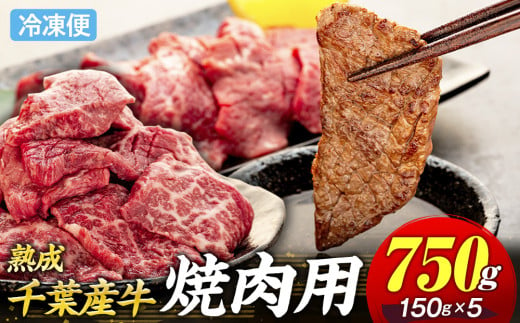 AH01-020 千葉県産牛　長生熟成仕込　焼肉  750g 1642956 - 千葉県長生村