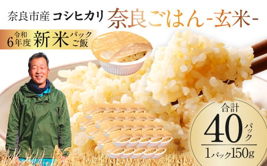 レトルトパックご飯(玄米)150g × 40個 10月下旬発送開始 米パックご飯 米 お米 ご飯 ライス パックご飯 パックライス レトルト レトルトパック ブランド米 玄米 るさと納税 ご飯パック ごはんパック レトルト ご飯 パックごはん パックライス パック ごはん 米 保存食 備蓄 送料無料 ふるさと ランキング 人気 おすすめ 26-003