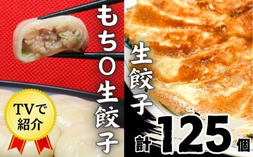 えひめの美味しい厳選餃子 あさの生餃子 もち〇生餃子 セット【5パック 計125個】 冷凍餃子 国産豚肉 生餃子 業務用餃子 簡易包装餃子 おつまみ 餃子 お子様 餃子 豚肉餃子 家族 餃子 国産野菜