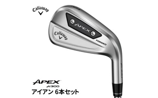 キャロウェイ APEX Ai300 アイアン 6本セット RECOIL DART for Callaway6(SR相当) 1905143 - 千葉県柏市