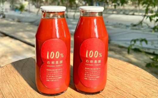 [先行予約] 100% トマトジュース 180ml×4本 トマト 野菜 健康 愛西市/株式会社石原農園 [AEBG003]