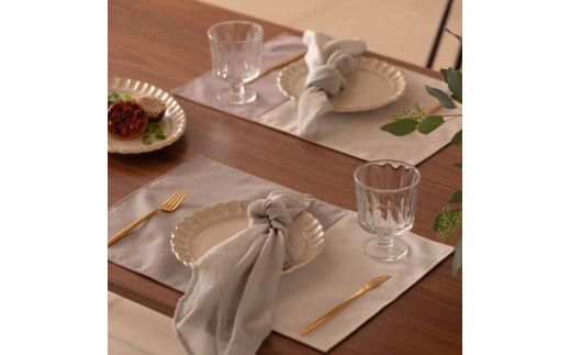 ランチョンマット memoria Luncheon mat/メモリア グレイッシュサンド