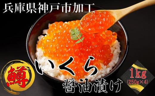 鱒いくら醤油漬け 1kg（250g×4） 488273 - 兵庫県神戸市