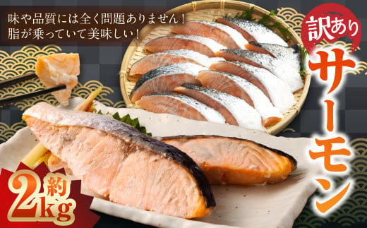 【 訳あり 】 骨取 サーモン（メラニンサーモン） 約2kg 魚 魚貝類 魚介 さかな サカナ お魚 アトランティックサーモン さけ 鮭 冷凍