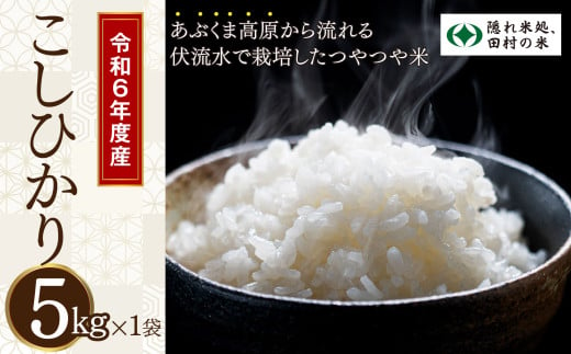 【 令和6年産 】 無洗米 田村市産 コシヒカリ 5kg 米 精米 白米 こしひかり こめ コメ 5キロ 福島県産米 人気 ランキング おすすめ 初物 ギフト 福島県 田村市 光農園