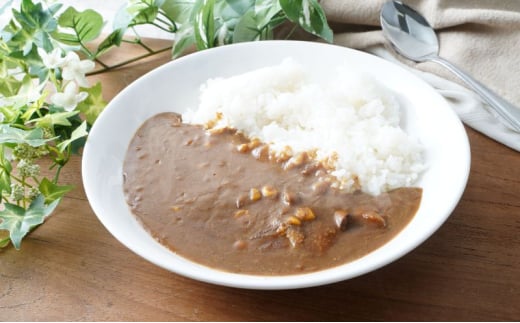 ほたてカレー 180g×3個  カレー ホタテ レトルト [№5863-1204]