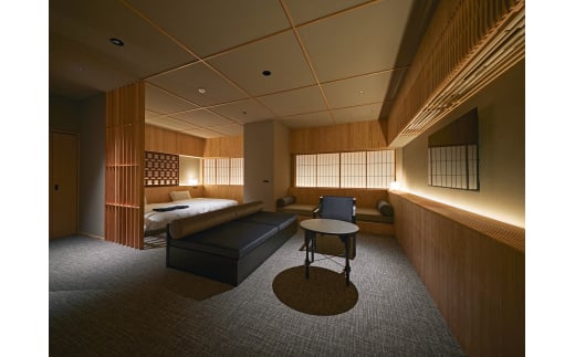 hotel nansui　宿泊券　2名1泊  Premium Sauna Suite/2食付き【港屋マネジメント株式会社】 [ATGX002]