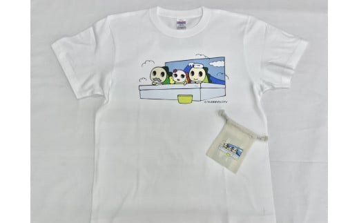 なみすけTシャツセット(銭湯バージョン)[S〜XLよりお選びください][思いやり型返礼品]