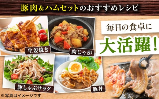 豚 豚肉 ハム ウインナー しゃぶしゃぶ 食べ比べ 定期便 セット コース 