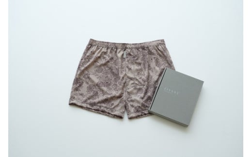 メンズ 下着 ショートトランクス 05/XLサイズ/ZIVANE/Botanical beige 1枚/締め付け感の無い/専用BOX付き アンダーウェア 1059367 - 兵庫県豊岡市