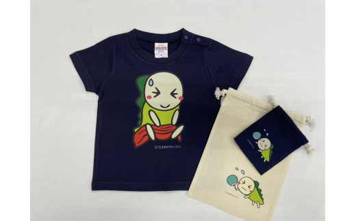 ふるさと納税 服 東京都 杉並区 なみすけＴシャツセット（ととのうバージョン） Ｓセット 思いやり型返礼品 Ｓサイズ ふるさと納税 服 東京都 杉並区 なみすけTシャツセット（銭湯