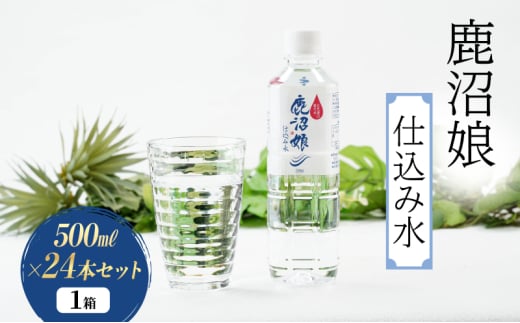 水 鹿沼娘 仕込み水 500ml ×24本セット 1箱 古峯神社 お酒 仕込み 飲料水 セット プレゼント ギフト 贈り物 地産地消 鹿沼市 栃木県 [№5840-2732] 1745392 - 栃木県鹿沼市