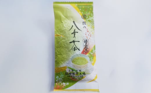 八女茶 茶葉 100g 八女茶 お茶 緑茶 おちゃ 茶葉 生産直売 福岡 広川町 / 鍋田製茶工場 [AFBW001]