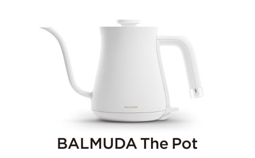 BALMUDA The Pot ホワイト KPT01JP-WH バルミューダ ザ・ポット BALMUDA 電気ケトル ケトル ポット 選べるカラー 家電 おしゃれ 1855243 - 東京都武蔵野市