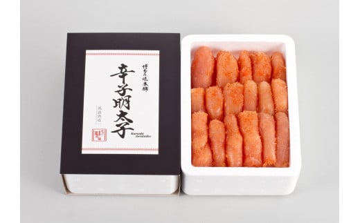 博多の味本舗　こだわりの辛子明太子1800g(450g×4個)【明太子 明太 めんたいこ 辛子明太子添加物不使用 保存料不使用 こだわり 辛子明太子   卵 海鮮 魚介類 博多名物 魚介 人気 明太子 おすすめ 明太子 化粧箱 贈答 ギフト プレゼント 福岡 冷凍 おかず 明太子 めんたい 博多の味本舗 筑前町 ふるさと納税 送料無料 FP018】 1754520 - 福岡県筑前町