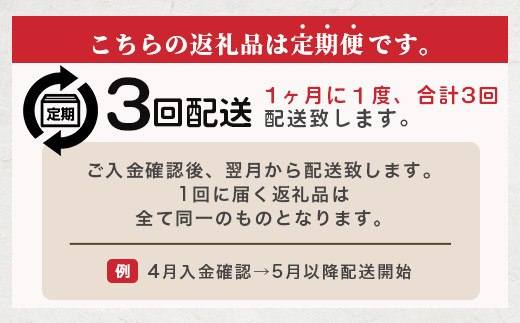 【定期便3回】ペット用 熊本加工 馬肉 切り落とし 【合計3kg】