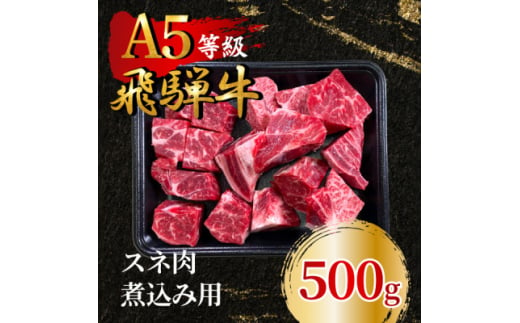 飛騨牛5等級 スネ肉煮込み用500g　FTA281【1578292】 1919773 - 岐阜県羽島市