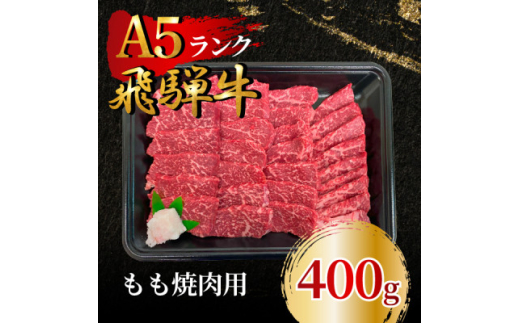 飛騨牛5等級 もも焼肉用400g　FTA197【1578225】 1919766 - 岐阜県羽島市