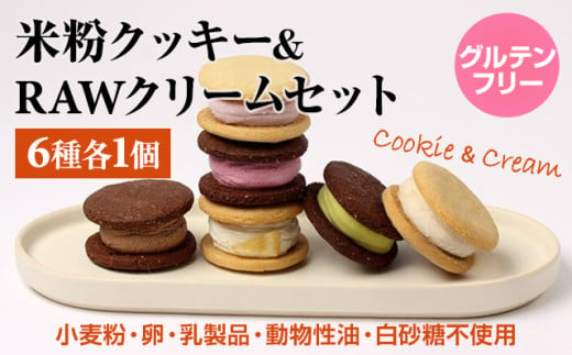 グルテンフリー ヴィーガン 米粉クッキー&RAW クリームセット サンテカフェまる こだわり ギフト 贈り物 九州産 佐賀県 小城市 1783057 - 佐賀県小城市