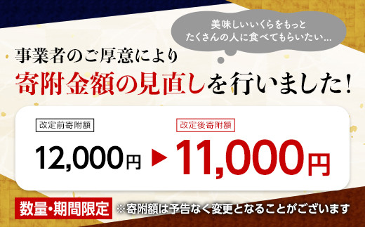 北海道森町のふるさと納税 北海道産 鮭 いくら 小分け 300g（100g×3）＜海鮮問屋　株式会社　瑞宝＞ いくら イクラ 小分け 醤油漬け 森町 いくら醤油漬け しょうゆ漬け 海産物 加工品 ふるさと納税 北海道 mr1-0830