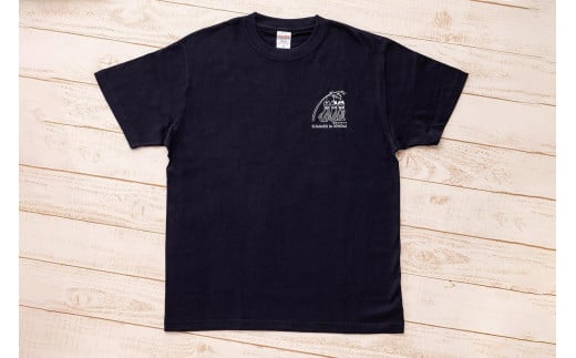 仙台・宮城の観光Tシャツ　「猫に七夕」Tシャツ　Lサイズ　［S-04］ 1951493 - 宮城県仙台市