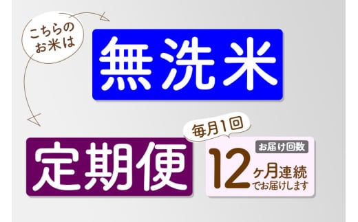 秋田県仙北市のふるさと納税 【無洗米】＜令和7年産 新米予約＞《定期便12ヶ月》秋田県産 あきたこまち 5kg (5kg×1袋) ×12回 5キロ お米【お届け周期調整 隔月お届けも可】 新米