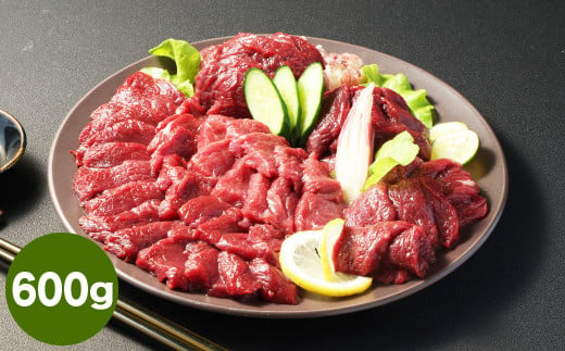 【フジチク ふじ馬刺し】馬刺し 上赤身 600g （約100g×6個） 赤身 馬刺し 馬肉 タレ付き 馬刺 馬 肉 お肉 おつまみ 冷凍 1775715 - 熊本県湯前町