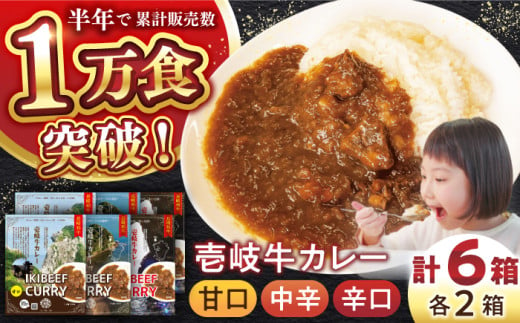 壱岐牛カレースペシャルセット（辛口／中辛／甘口）《壱岐市》【アットマーク】 常温配送 レトルトカレー ご当地 常温 レトルト 簡単調理 ギフト [JDW034] 1761790 - 長崎県壱岐市