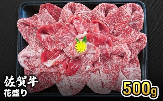 牛肉 佐賀産 和牛 花盛り 500g 牛 肉 お肉 ※配送不可:離島 1802614 - 佐賀県鳥栖市