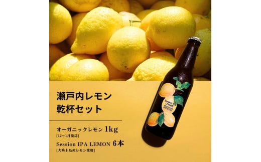 オーガニックレモン 1kg(12~1月発送) / 大崎上島のクラフトビール Session IPA Lemon 6本 オーガニック 有機レモン 有機JAS れもん クラフトビール 地ビール 爽快 ホップ 晩酌 国産 瀬戸内 広島 免疫力向上 健康 ビタミンC クエン酸 抗酸化 ソーダ 炭酸水 1807080 - 広島県大崎上島町