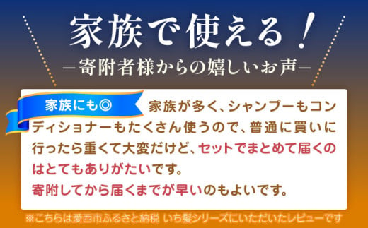 愛知県愛西市のふるさと納税 いち髪　ダメージリペア＆カラーケア　シャンプー＆コンディショナー　詰替え用　各５袋セット　　Kracie　クラシエ　シャンプー　日用品　愛西市/クラシエホームプロダクツ [AEBE004]