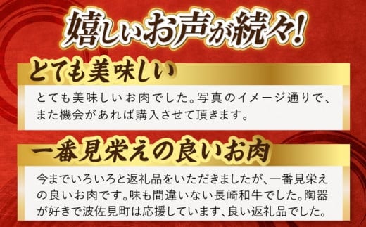 長崎県波佐見町のふるさと納税 イチボ ステーキ 2枚 300g 長崎和牛【野中精肉店】 [VF02] 肉 牛肉 赤身 希少部位 A4～A5ランク いちぼ イチボステーキ