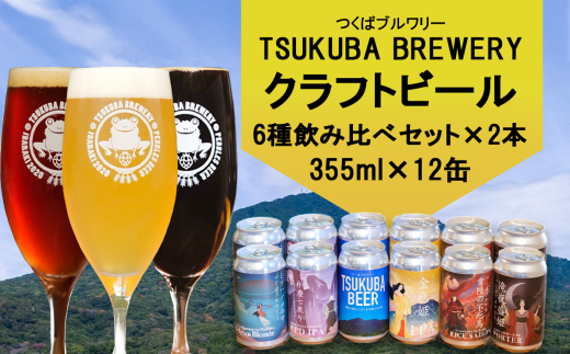 つくばブルワリー クラフトビール12本セット【 飲み比べ クラフトビール ビール お酒 酒 麦酒 IPA 缶 麦芽 ホップ 茨城県 つくば市 】 1852427 - 茨城県つくば市