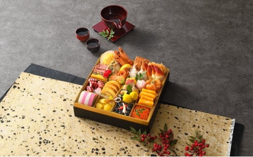 生おせち　和洋中一段重　平安（2025年12月31日着指定）新潟市 おせち料理 お取り寄せ 1623955 - 新潟県新潟市