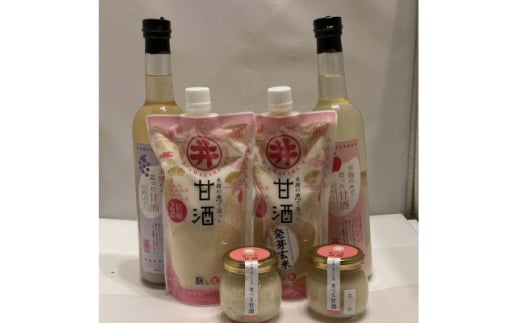 みそ屋厳選の甘酒6点セット　信州味噌の丸井伊藤商店【1576545】 1850261 - 長野県茅野市