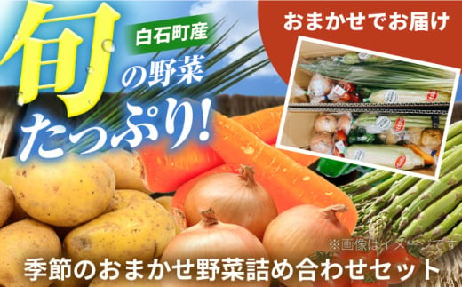 【野菜たっぷり♪】白石町産季節のおまかせ野菜詰め合わせセット【株式会社いち】 [IDD002]