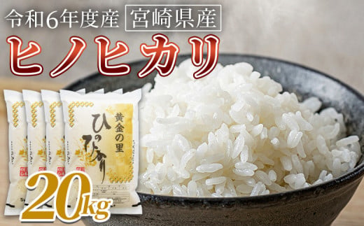 ＜宮崎県産米 ヒノヒカリ　20kg＞翌月末までに順次出荷【 コメ 米 お米 白米 ご飯 飯 炊き立て こめ ひのひかり 宮崎県 県産 粒 お茶碗 炊き込みご飯 おにぎり 主食 】 1729509 - 宮崎県国富町