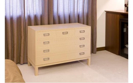 [№5882-0368]栄一（EIICHI)　昇  国産 日本製 箪笥 桐 収納 衣類収納 家具