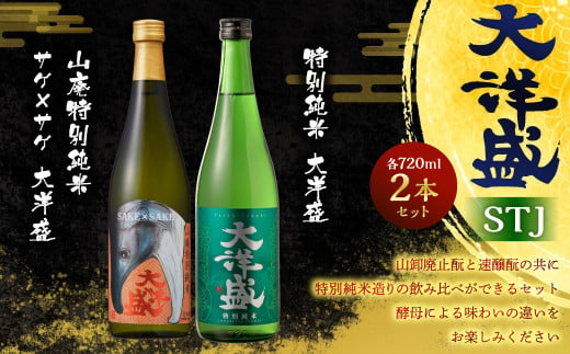 大洋盛 セット STJ（720ml 飲み比べ 2本セット）1009004 大洋酒造 サケ×サケ大洋盛 特別純米大洋盛 日本酒 お酒 酒