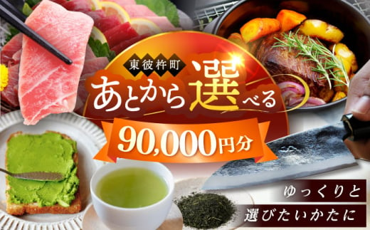 【あとから選べる】東彼杵町ふるさとギフト 9万円分/寄付 あとから寄附 あとからギフト あとからセレクト あとからチョイス あとから選べる 長崎県 駆け込み寄附 後から選べる 後から選べるギフト 後からセレクト 先に寄付 90000 9万 [BZW005] 1852439 - 長崎県東彼杵町