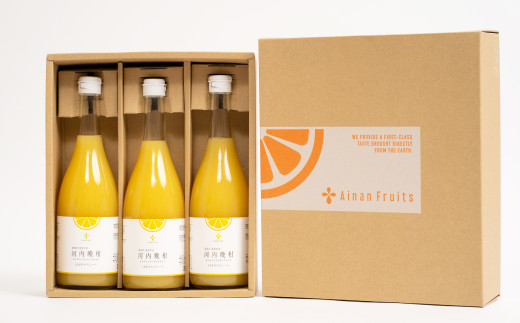 無添加 果汁100％ 河内晩柑ジュース 720ml×6本入【えひめの町（超）推し！（愛南町）】（577）