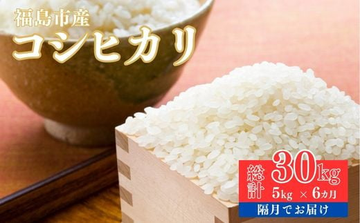 No.1503【令和6年産】大文字屋米穀店【定期便6回】コシヒカリ 5kg 精米（隔月でお届け）