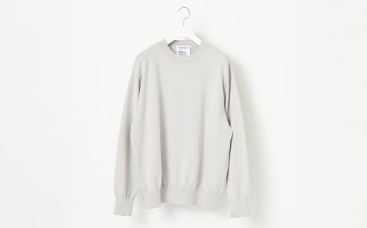 ≪順次発送≫ A3: A SWEATER IS FOR EVERYDAY. Pullover GRAY グレー カシミヤセーター 服 洋服 ユニセックス メンズ レディース ブランド 山形県 山辺町 サイズ3 yt-sepoh3-sn