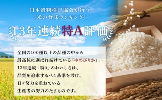 北海道芦別市のふるさと納税 12ヵ月 定期便 無洗米 北海道 ゆめぴりか5kg（ホクレン米）特A 獲得 白米 お取り寄せ ごはん 道産米 ブランド米 5キロ お米 ご飯 米 北海道米 送料無料 北海道 芦別市[№5342-0426]