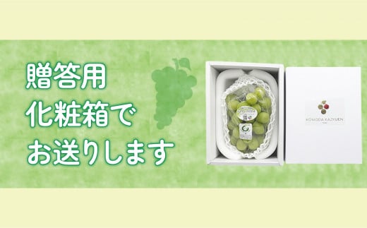 東御こもだ果樹園オリジナル贈答用化粧箱でお送りします。