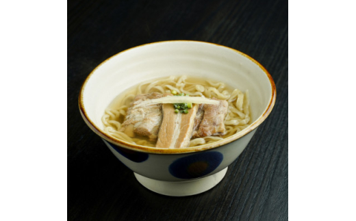 自家製生麺 ちょーでーぐぁの年越しすば 3食セット 細麺タイプ (本ソーキ/軟骨ソーキ/三枚肉付き)【1581188】