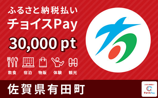 有田町チョイスPay 30,000pt（1pt＝1円）